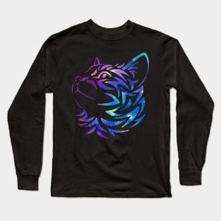 Galaxy cat Long Sleeve T-Shirt